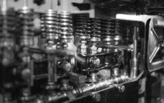 Photography car oldtimer engine