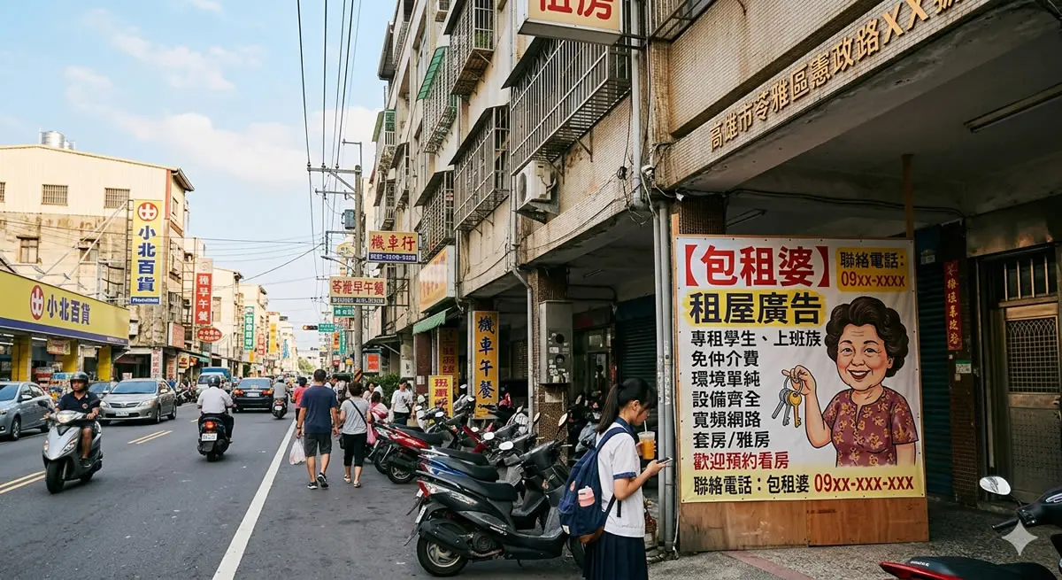 包租婆的租屋廣告